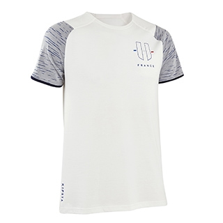 Maillot France F100 Blanc Adulte